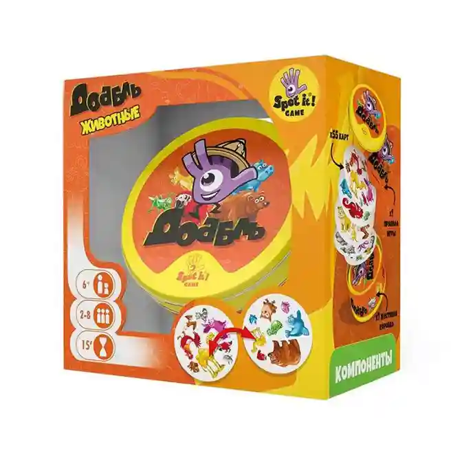 LS Joc de societate "Dobble. Animale", cod 57599