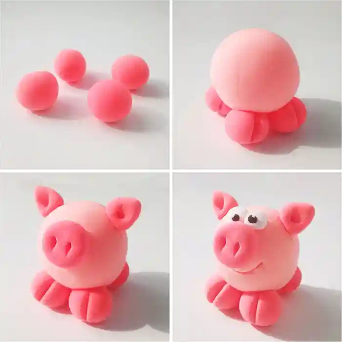 Air plastilină Mulți-Pulti, 24 culori, 240 g