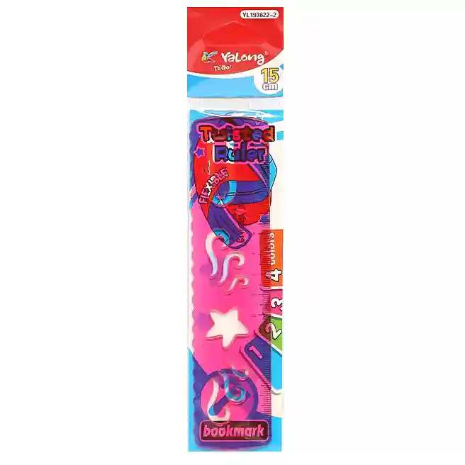 Riglă din plastic Flexi 15 cm