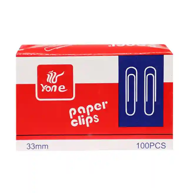 Agrafe 33 mm, 100 buc., rotunde, nichelate