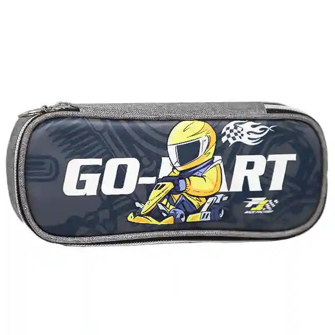 Penar școlar Go Racer gri