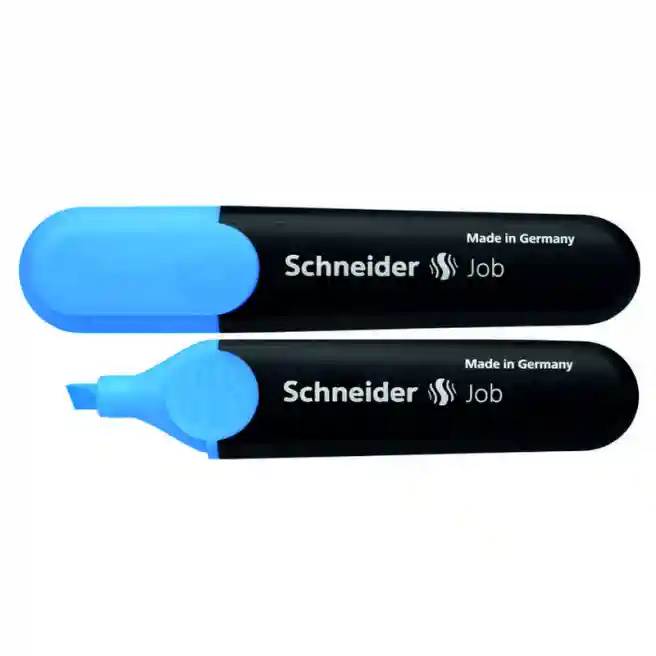 Textmarker SCHNEIDER JOB, albastru