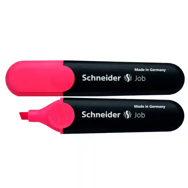 Textmarker SCHNEIDER JOB, roșu