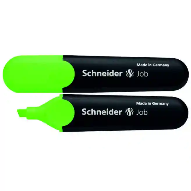 Текстмаркер SCHNEIDER JOB, зелёный