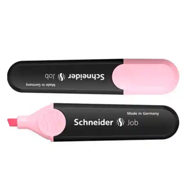 Текстмаркер SCHNEIDER JOB, пастель розовый