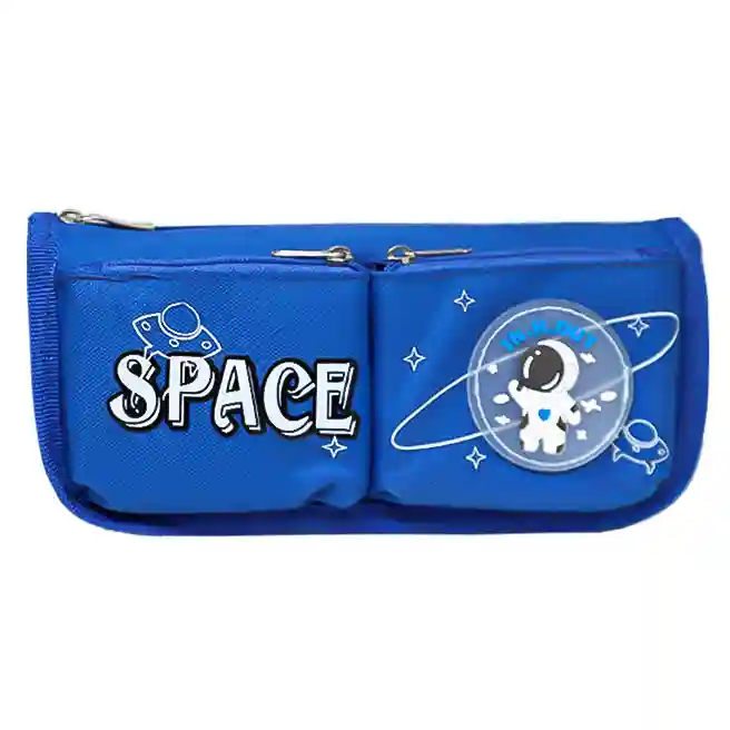 Penar școlar Space albastru aprins
