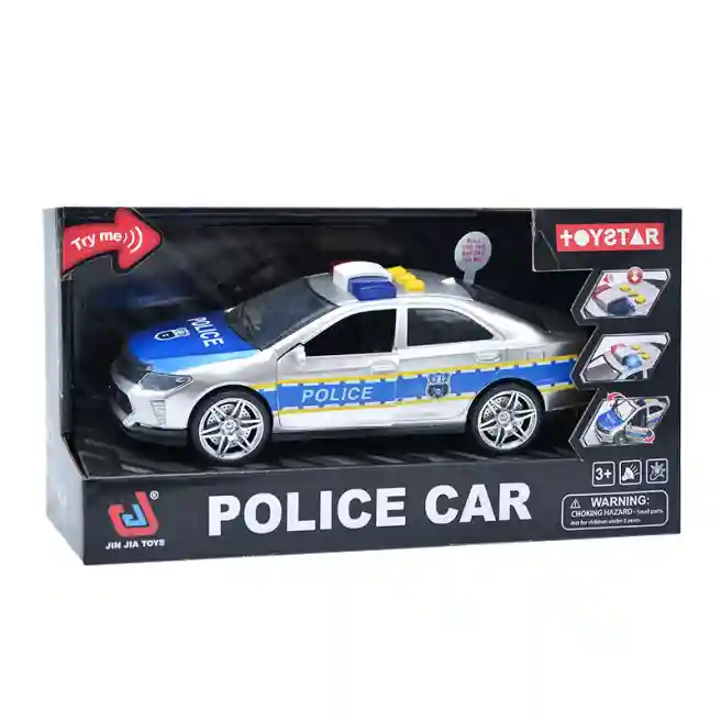 Инерционная машинка "Police Car", 1:14, код 602053