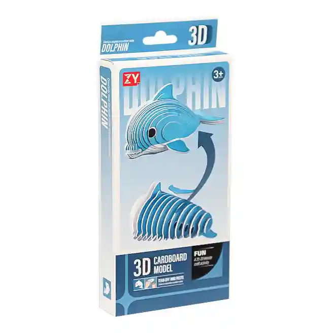 Puzzle 3D "Delfin", cod 844212