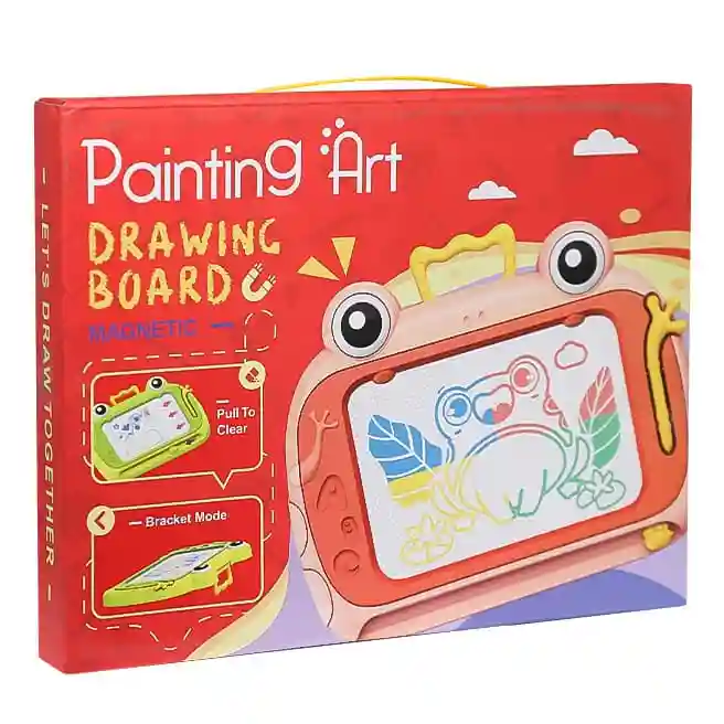 Tablă de desen, multicoloră cu stylus, roz, cod 849999