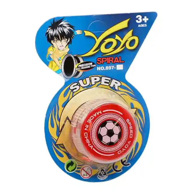 Yo-Yo "Football Ball", roșu, cod 870008