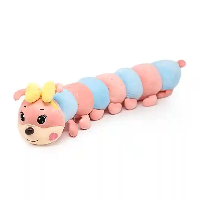 Omidă soft 55 cm, roz-albastră, cod 872221