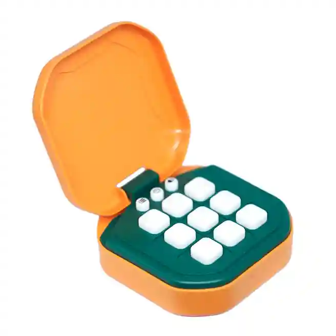 Joc portabil de tic-tac-toe, oranj, cod 879042