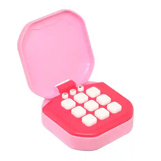Joc portabil de tic-tac-toe, roz, cod 879043