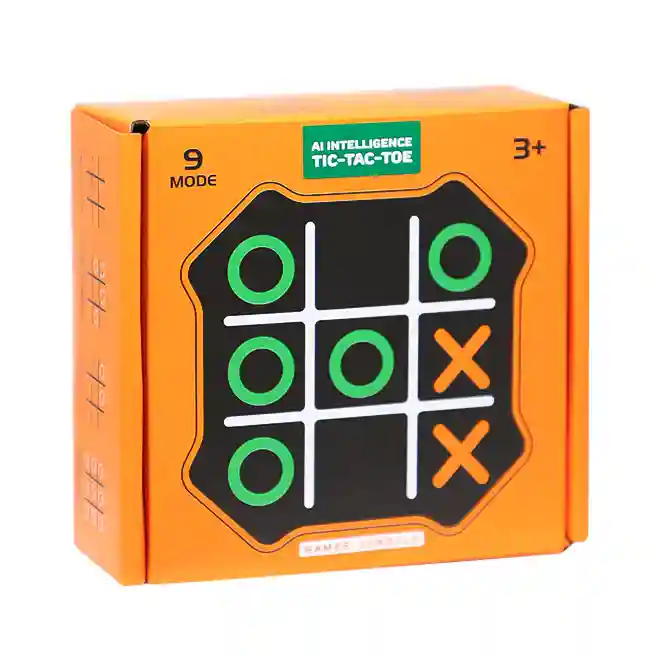 Портативная игра в крестики-нолики, красная, код 879044