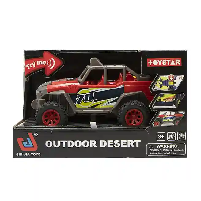Инерционная машинка "Off Road" красная, код 652078