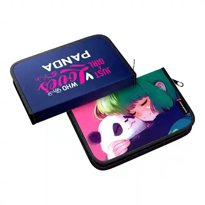 Penar tip carte ErichKrause fără rechizite, Panda Hugs