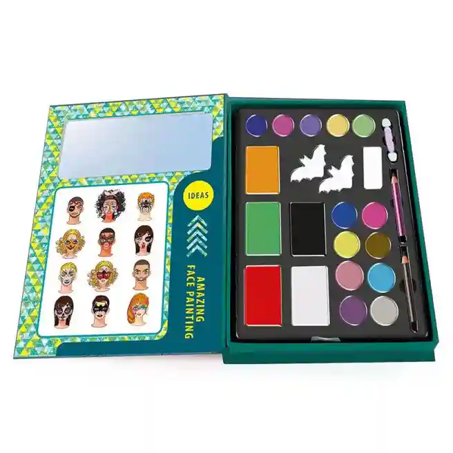 CL Trusa pentru machiaj FACE ART Crazy Chic Clementoni (18605)