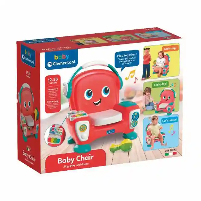CL Scăunel pentru copii muzical, Baby Chair Clementoni  (17731)