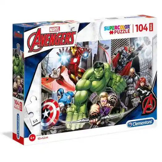 CL Пазл "104 MAXI" Marvel Мстители Clementoni