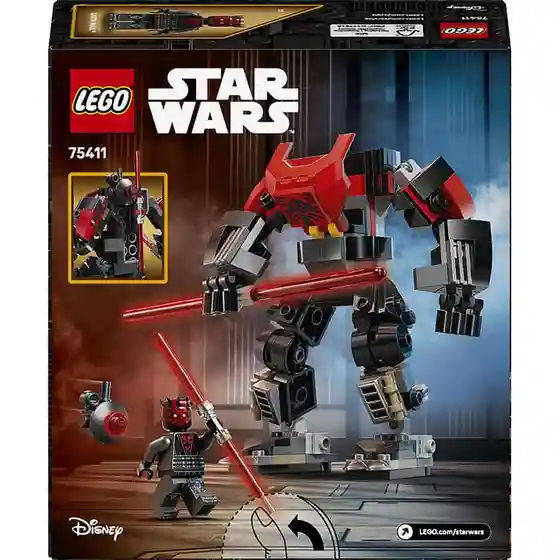 Constructor LEGO Star Wars Darth Maul Mech, art. 75411