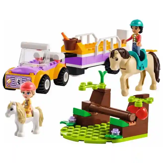 Constructor LEGO Friends Remorcă cu cai și ponei, art. 42634