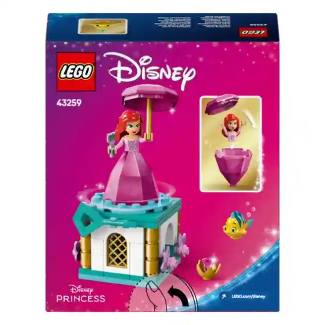 Конструктор LEGO Disney Вращающаяся Ариэль, арт. 43259