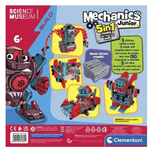 CL Constructor Mechanics Junior: Робот Science Museum Clementoni (61360)