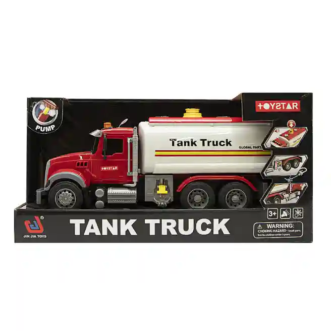 Инерционная машина "Tank truck", свет/звук, код 652068