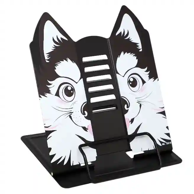 Подставка для книг Dog, розовая