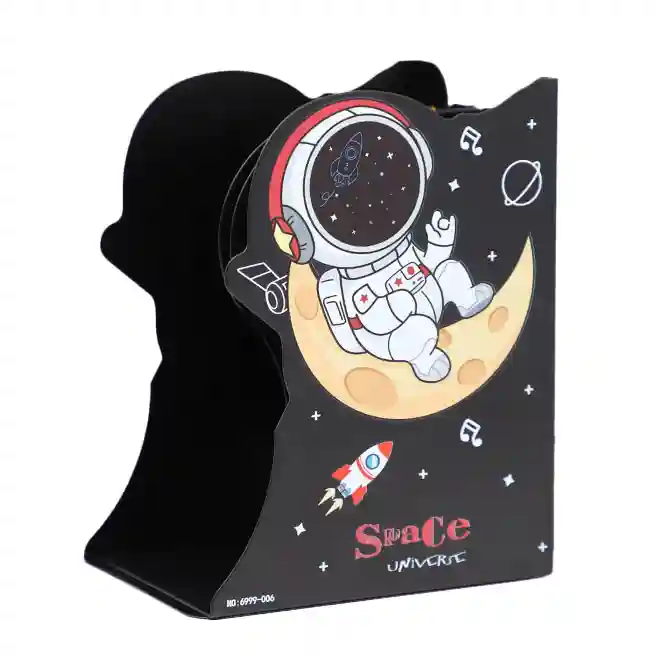 Suport pentru cărți Cosmos, negru