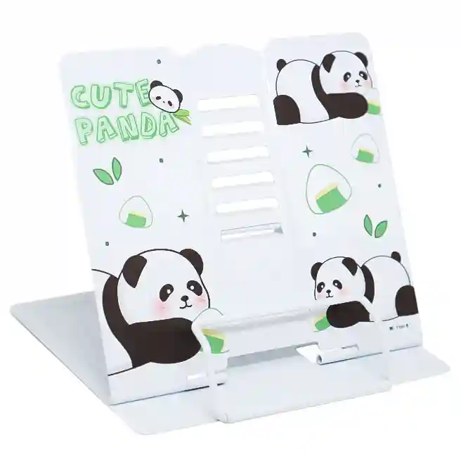 Подставка для книг Cute Panda, белая