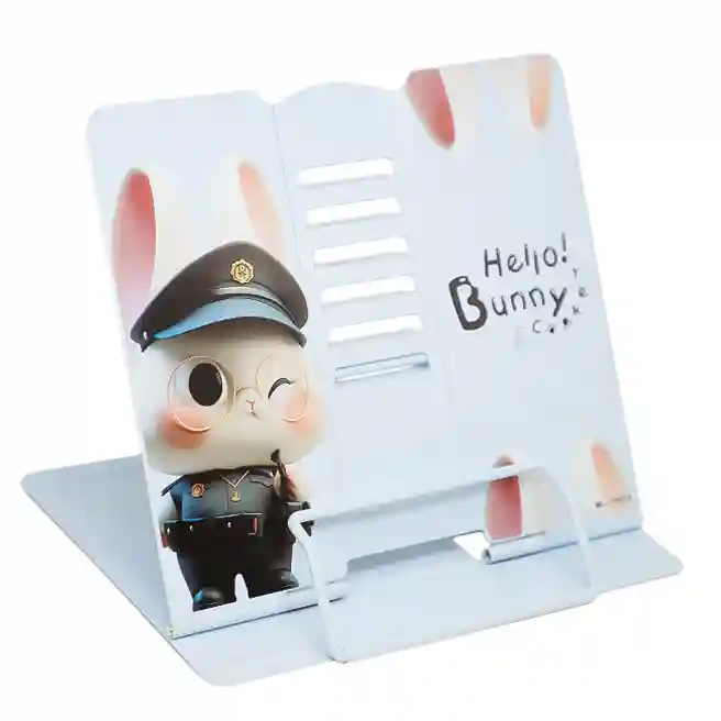 Подставка для книг Hello Bunny, голубая