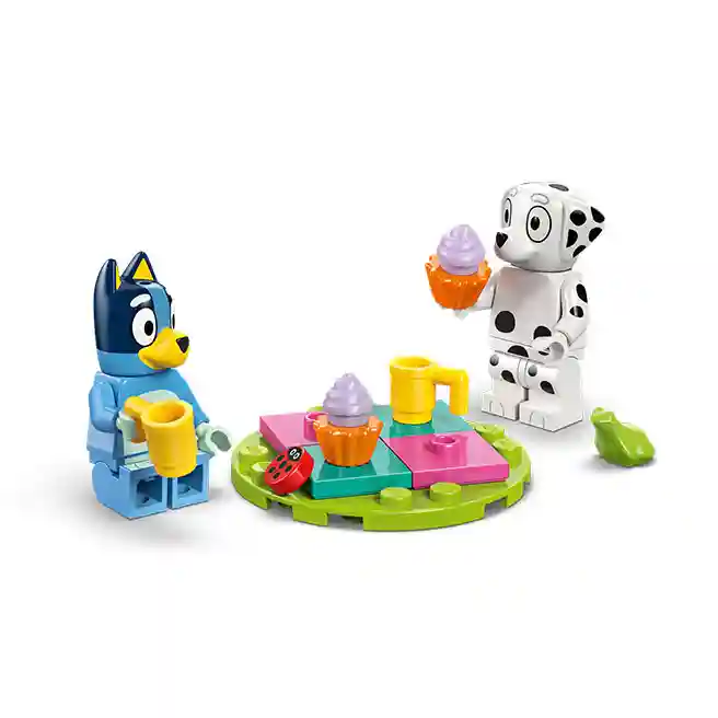 Constructor LEGO Bluey Distracție pe terenul de joacă cu Bluey și Chloe, art. 11201