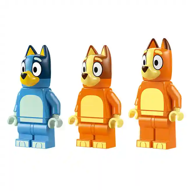 Constructor LEGO Bluey Excursie cu mașina familiei și plajă Bluey, art. 11202