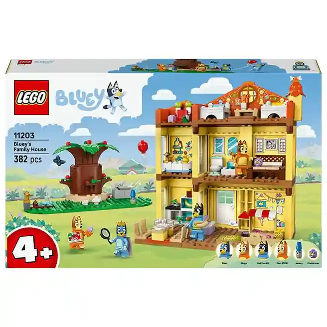 Constructor LEGO Bluey Casă familiei Bluey, art. 11203