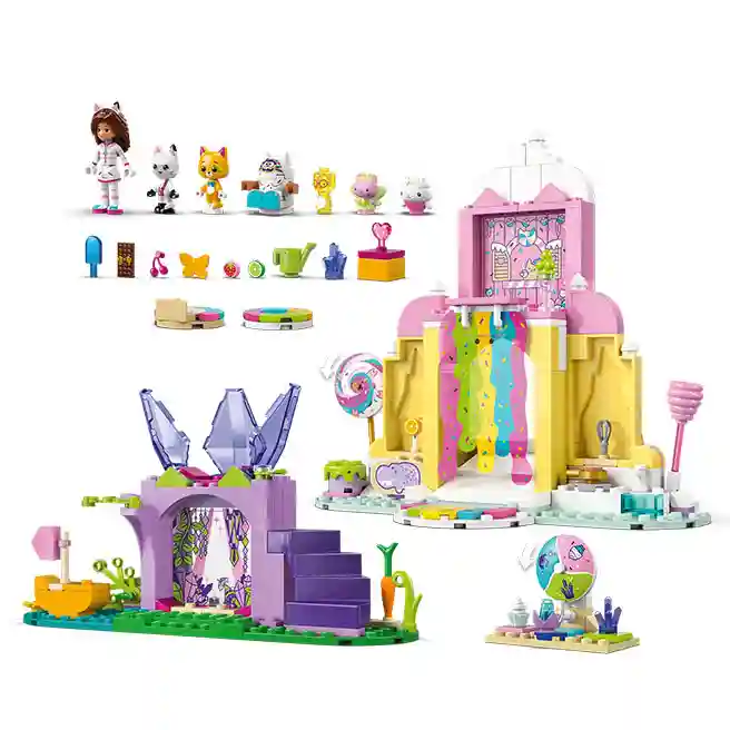 Конструктор LEGO Gabby`s Dollhouse Гора Сладких Удовольствий и Сад Кошек, арт. 11205