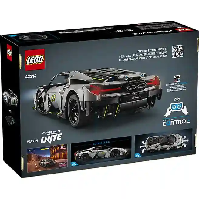 Конструктор LEGO Technic Суперспортивный автомобиль Lamborghini Revuelto, арт. 42214