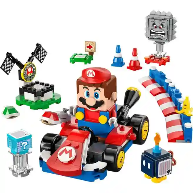 Конструктор LEGO Super Mario Mario Kart - Интерактивный Mario и стандартный карт, арт. 72043