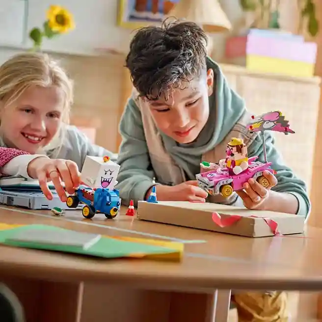 Конструктор LEGO Super Mario Mario Kart – Варио и король Бу, арт. 72038