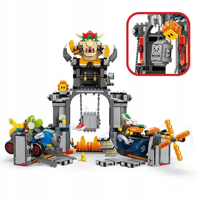 Constructor LEGO Super Mario Mario Kart – Castelul lui Bowser, art. 72039