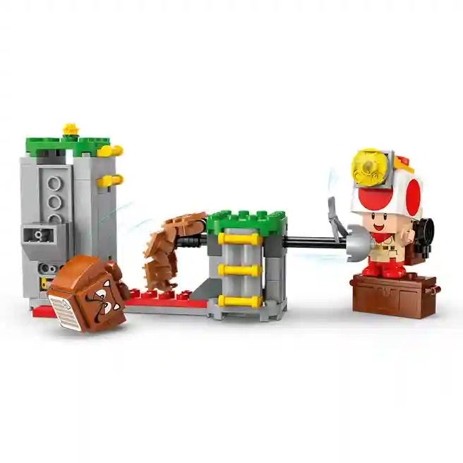 Constructor LEGO Super Mario Mario Kart – Tabăra Căpitanului Toad, art. 72040