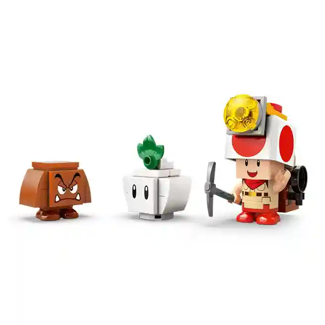 Constructor LEGO Super Mario Mario Kart – Tabăra Căpitanului Toad, art. 72040