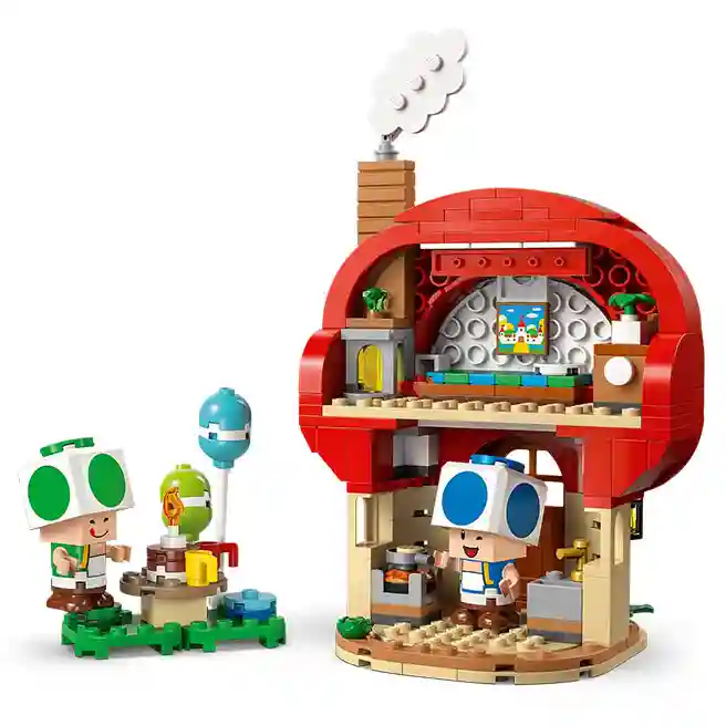 Constructor LEGO Super Mario Mario Kart – Petrecerea lui Toad, art. 72041