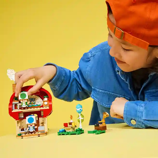 Constructor LEGO Super Mario Mario Kart – Petrecerea lui Toad, art. 72041