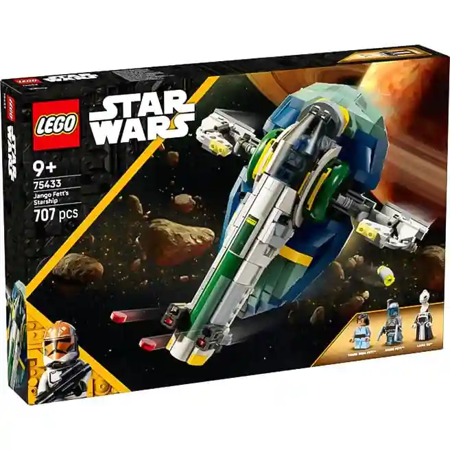 Constructor LEGO Star Wars Nava stelară a lui Jango Fett, art. 75433