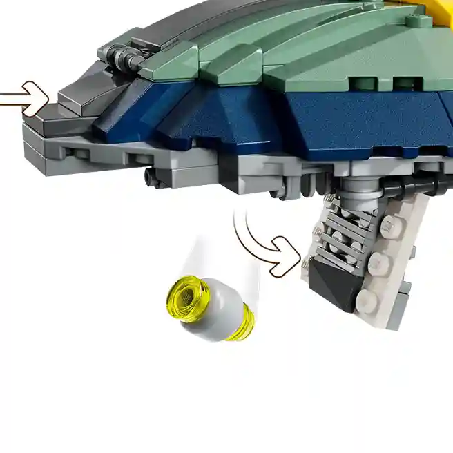 Constructor LEGO Star Wars Nava stelară a lui Jango Fett, art. 75433