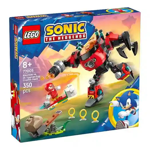 Конструктор LEGO Sonic The Hedgehog Наклз против Доктора Эггмана: Яйцедробилка, арт. 77005