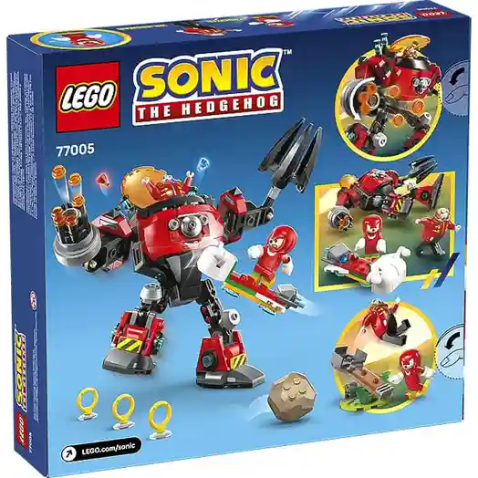 Конструктор LEGO Sonic The Hedgehog Наклз против Доктора Эггмана: Яйцедробилка, арт. 77005