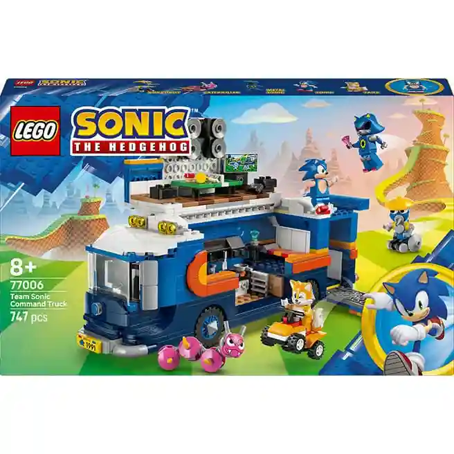 Constructor LEGO Sonic The Hedgehog Camionul Echipei Sonic, art. 77006