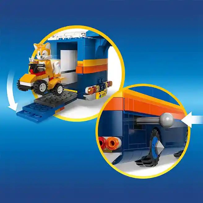 Constructor LEGO Sonic The Hedgehog Camionul Echipei Sonic, art. 77006